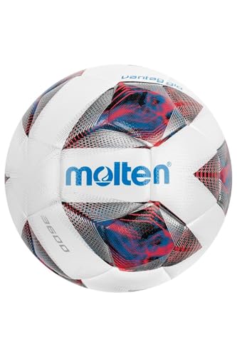 Molten Trainingsball-F5A3600-R weiß/rot/blau/Silber 5