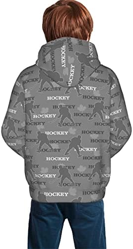 MODIYIWU Hockey Players Silhouette Hoodies for Boys and Girls Pullover Sweatshirt with Hood Pocket Fit 7-18 Years Teens 2 41fMMIsYX1L. AC