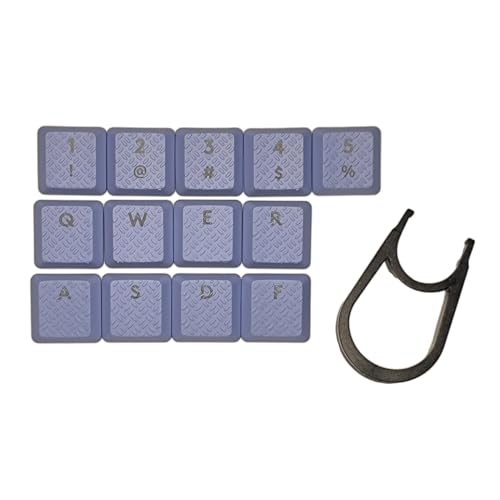 Lot de 13 touches tactiles élégantes en ABS texturé pour G813/G815/G915/G913 TKL Slip pour joueurs professionnels - 13 touches compatibles avec G915 G913