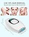IIDEA IPL Hair Removal,Laser Hair Removal At-Home for Women Men, 999,999 Flashes Permanent Hair Removal Device on Facial Legs Arms Bikini Line, White