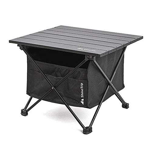 Leeofty Acessórios para mesa dobrável de alumínio para acampamento ao ar livre Bolsa de armazenament