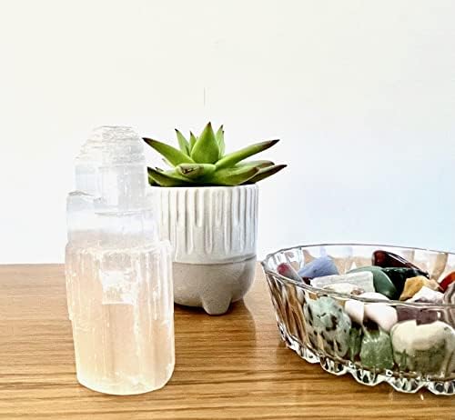 Selenite Tower / Mountain - Angels Reiki Crystal Healing Meditation