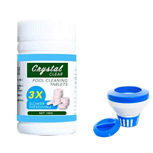 Buy 100Pc Magic Swimming Pool Cleaning Tablet with Floating Chemical