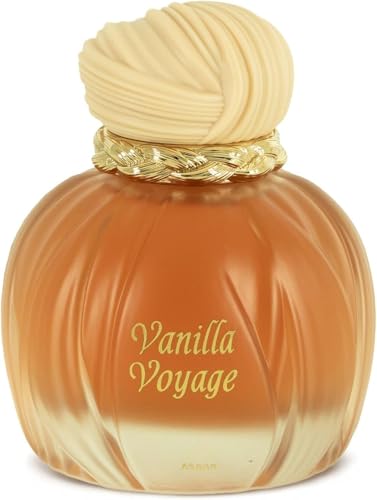 Lusilushy Vanilla Voyage Long Lasting Eau De Parfum EDP 3.4 Fl Oz | Unisex Perfume | Caramel Jasmine Tonka & Honey Notes | Luxurious Vanilla Perfume with Musk & Amber