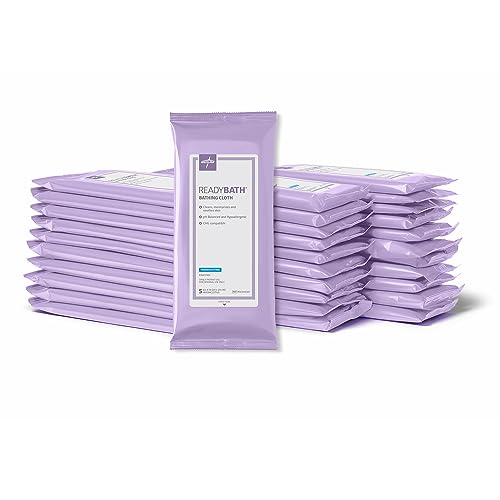 Medline ReadyBath Adult Bath Wipes, 150 Wipes (5...