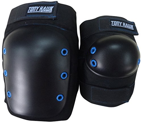 Tony Hawk Knee/Elbow Protective Pads, Black