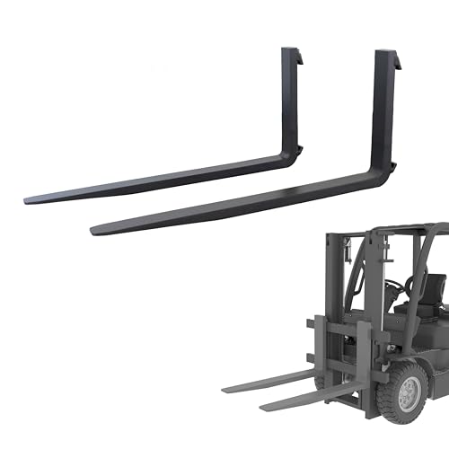 Horquilla FEM2 / ISO2 para carretilla elevadora, precio por pieza, 1200 mm de longitud. Horquilla de elevación adecuada para camiones de piso. Horquilla de palé adecuada para maquinaria agrícola y de