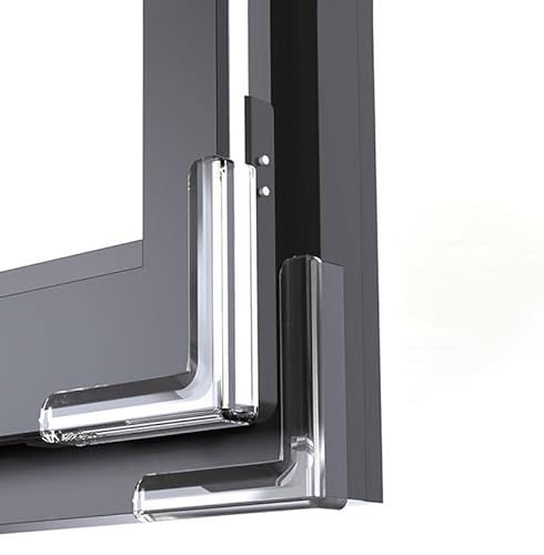 Hm Vicyy 16 pièces de Protections Coins pour Meuble,Protecteur Angle de Fenêtre,Protection Coin de Table épaisses pour Bébé,Faciles à Installer,Longue Durée Cover