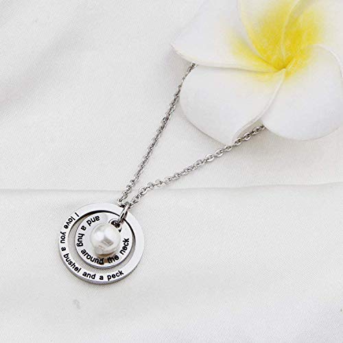 I Love You a Bushel and a Peck Necklace Gift for Mom Grandma (I Love You a Bushel and a Peck Necklace-02)3