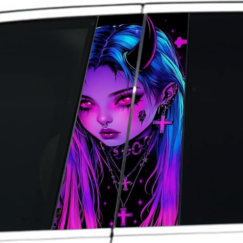 Dreothy Anime Car Decal Purple
