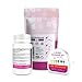 NutraBlast Boric Acid Vaginal Suppositories 600mg (30 Count) w/Disposable Vaginal Suppository Applicators (15-Pack) and Feminine pH Test Strips 3.0-5.5 (100 Tests Roll)