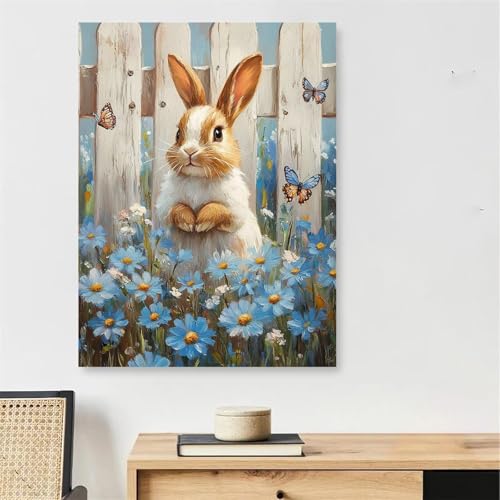 Kit numéro d'art avec pinceaux et peintures acryliques sur châssis de bois