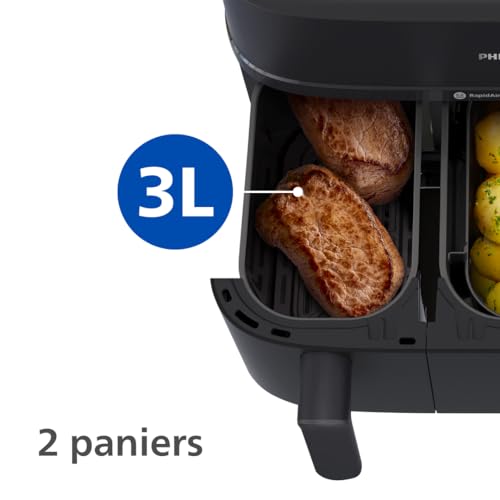 Philips Airfryer Série 5000, double panier 9L