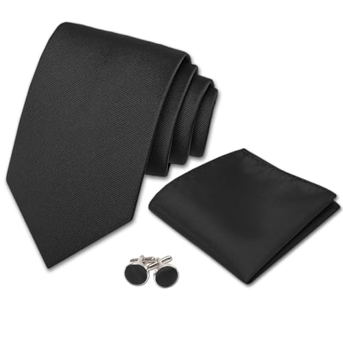 Image of Men's Tie Gift Set - Tie, Pocket Square & Cufflinks