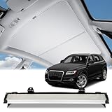 SCITOO Retractable Sunroof Sunshade Shade Curtain Cover 2009-2017 for Audi Q5 Accessories Replacement for 1K9877307A 1K9877307B, UV and Heat Protection