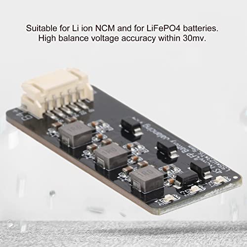 Ecualizador activo universal para baterías de ion-litio, tablero equilibrador para celdas LiFePO4 4S (#13) - Tbest miniatura 7