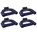 Swimline Inflatable Nylon Covered Swimming Pool U-Seat Chair Float (4 Pack)