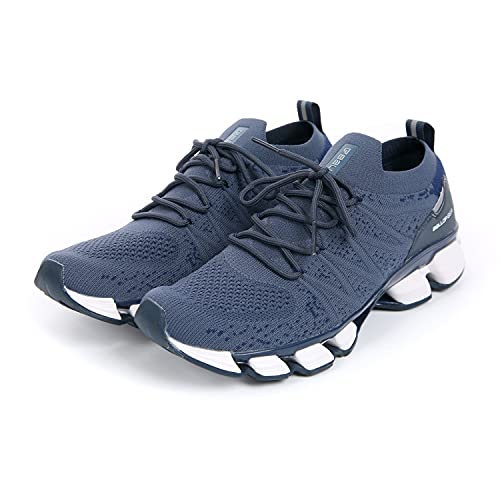 BALLOP TIVAT Women's Running Shoes | Casual Lightweight Sneakers for Walking | with Elastic Mesh Upper Navy