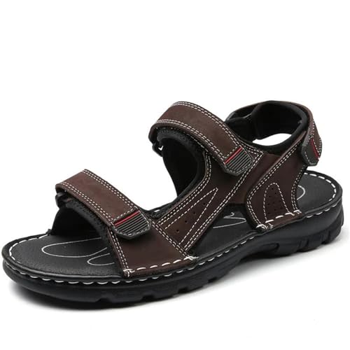 Outdoor Leather Men Sandals Summer Casual Shoes For Men Beach Sandals2