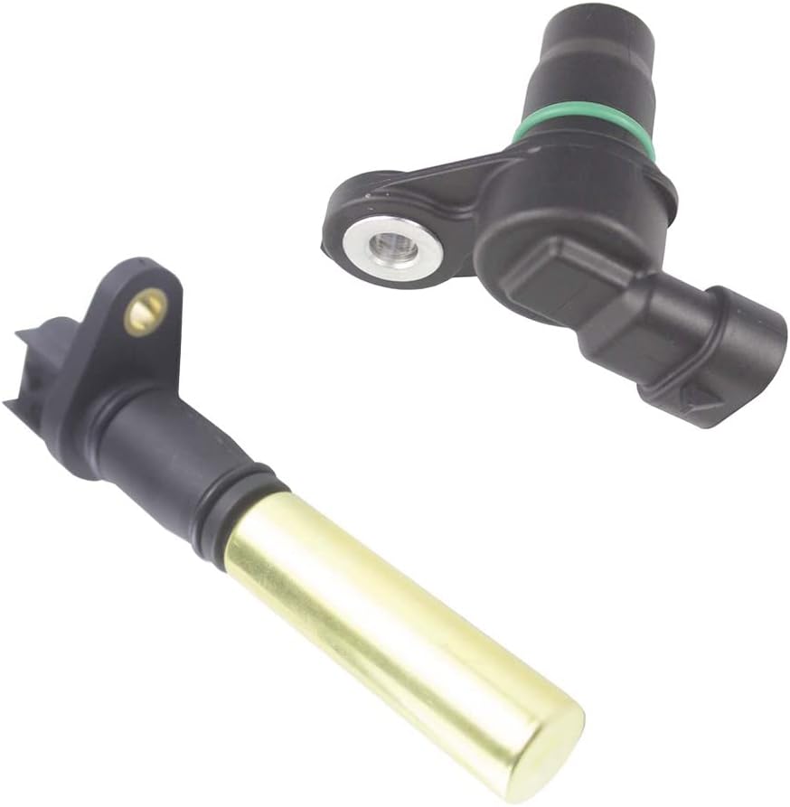 2pcs Crankshaft + Camshaft Position Sensor Kits for 2004-2006 Chevrolet Colorado GMC Canyon 2.8L; 2006 Isuzu I-280