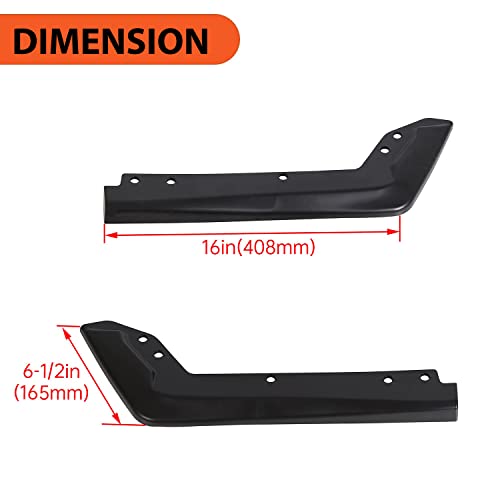 ECOTRIC Bumper Valance Lip Spoiler Compatible with 2015-2021 WRX STI by ECOTRIC - Used condition - Image 5