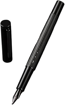 Metal Fountain Pen Blue/Red/Black Color Luxury Quality Financial Student School Office Supplies Ink Pens StationeryBlack Sea,F