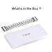 fastgo Compatible with Fitbit Charge 2 Band for Women, Elastic Stretchy Bling Beaded Replacement Bracelet Watch Band Compatible with Fit Bit Charge 2 HR Wrist Band(Crystal White)