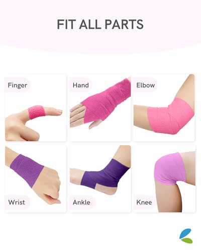Image of FriCARE Self Adhesive Bandage Wrap, Medical Tape in First Aid Kit