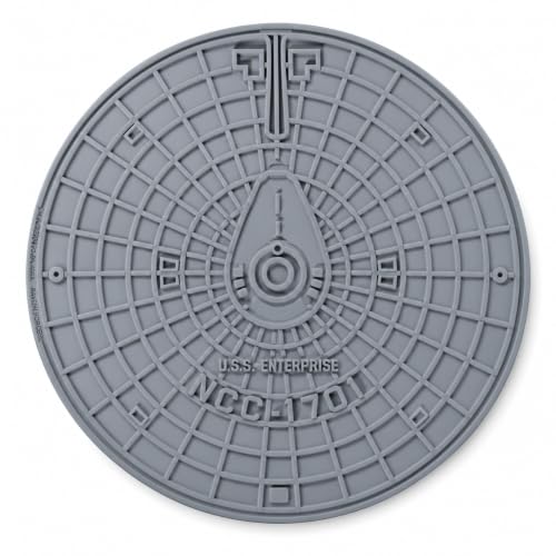 Salvamanteles Star Trek Enterprise NCC-1701 protector de mesa de silicona resistente 2