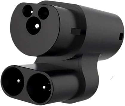 CCS2 To Type2 Adapte,Electric Vehicle Charging Connector Portable Electrical Car Charging Devices EV Charger