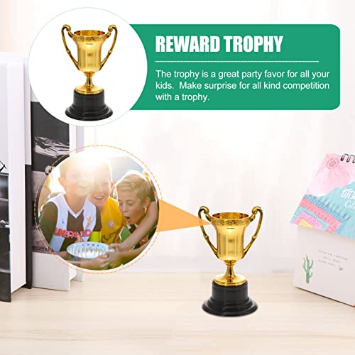 STOBOK 20Pcs Kids Recompensa Troféus Golden Award Trophy Cups First Place Winner Award Trophies Achi