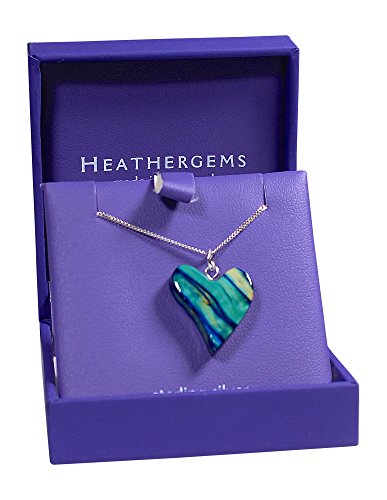 Charles Buyers Impresionante Collar escocés con Colgante de corazón con Cadena