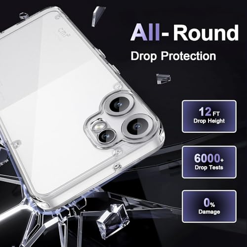 Image of REALCASE Nothing Phone CMF 2 Pro Back Cover Case | Scratch Resistant Protective Crystal Clear Transparent | Bumper Back Cover Case for Nothing Phone CMF 2 Pro