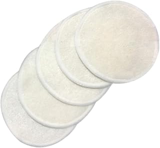 FRCOLOR 10Pcs 3 Almofadas De Rosto Reutilizáveis Esponja De Limpeza Facial Almofadas Esfoliantes De Rosto Esponja Facial Removedor De Maquiagem Almofadas Para Removedor De Maquiagem