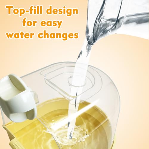 Image of kathson Bird Bath for Cage Budgie Bath Parakeet Shower Bird Cage Accessories for Budgie Cockatiel Lovebird and Other Small and Medium-Sized Birds