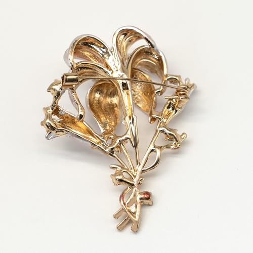 Image of Pretty Elegant Brooch Pin for Women,Flower Brooch Pin Broches for Women's Clothes