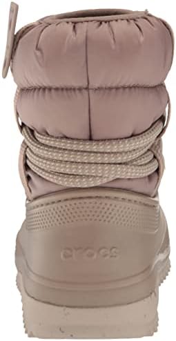 Crocs Women's Classic Neo Puff Luxe Winter Boots Snow, Mushroom, Numeric_8 | Image 2