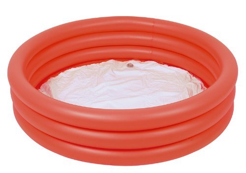 Bestway 3 ring paddling pool 122 cm x 25 cm röd