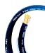 5 ft OFC 1/0 Gauge Oversized BLACK Power Ground Wire Sky High Car Audio