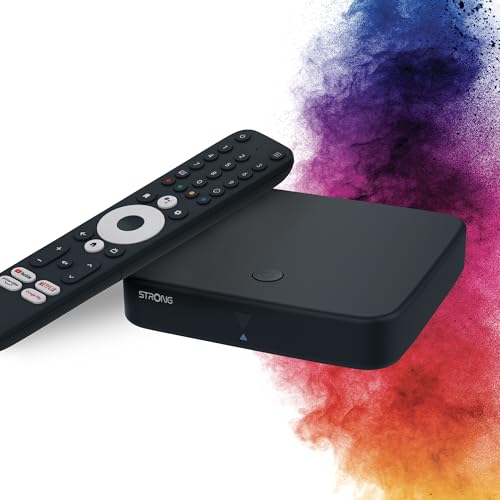 STRONG SRT423 3-in-1 Android TV Box 4K UHD HDR DVB-T2 Kabel TV Google Chromecast Spraakbesturing Bluetooth - Afbeelding 6