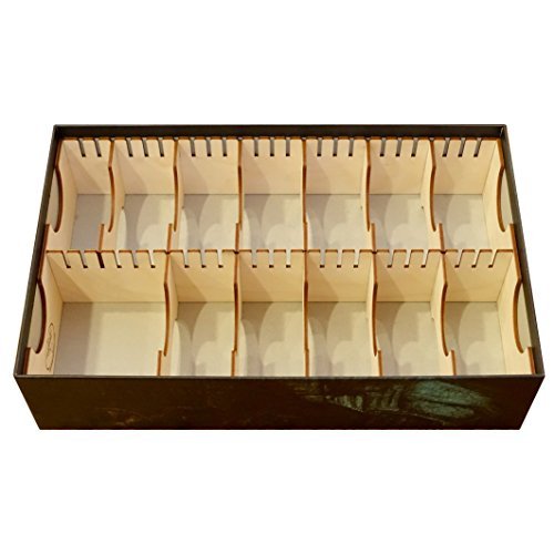 The Broken Token Card Game Organizer - Ascension Card Game Compatible Wood Storage Box