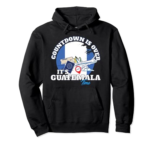 Guatemala Tour Vacacional Viaje Viaje Recuerdo Viajero Familia Sudadera con Capucha