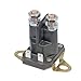 RAREELECTRICAL New 12V 100 Amp Continuous Duty Spst Solenoid Relay 4-Terminal Silver Contacts Compatible With Lawn Tractors Golf Carts Marine Winch Snow Plow Agricultural Industrial Equipment 24512-10