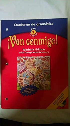 VEN CONMIGO! LV 1 2003 CUADERNO De Gramatica