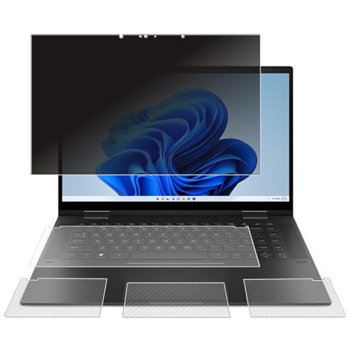 [4�_�Z�b�g(���+�p�[�����X�g+�^�b�`�p�b�h+�L�[�{�[�h�J�o�[)] ClearView HP ENVY x360 15-ey 15-ew 2022�N���f�� 15.6�C���`�p[ 4way �̂������h�~ ]�v���C�o�V�[�ی� �t�� �ی� �t�B�����{�J�[�{���� 