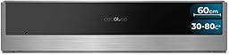 Cecotec Bolero Hexa WD Edge Integrable 60cm Dish Warmer Drawer 470W Maximum Power, Adjustable Temperature 30-80º, Mechanical Control, Indoor Non-Slip Mat, Black and Stainless Steel