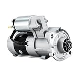 Qiape Starter Motor 1C010-63012 1C01063012 12V Compatible with Kubota V3800 V3800T V3300 V3300T