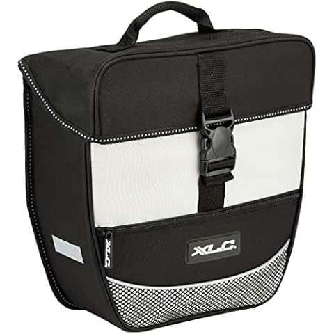 XLC Unisex - Erwachsene Einzelpacktasche Traveller BA-S67, Schwarz Grau Cover
