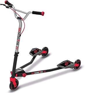 Smart Trike Skiscooter Z7 Kids Scooter, Red, 42.3" x 40.0" x 27.2"