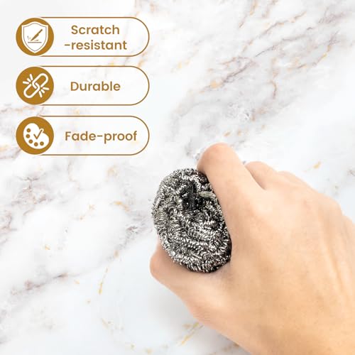 Película para ventana rabbitgoo de mármol blanco miniatura 3